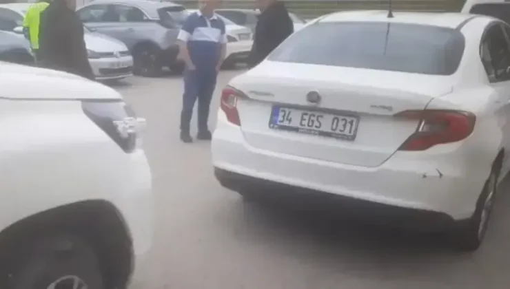 Sahte plaka kullanan sürücü PTS ile yakalandı!