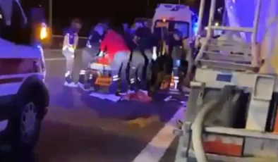 Bolu’da tır çarpması: İki kişi ağır yaralandı!