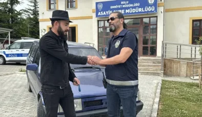Bolu’da Çalınan Otomobil Sakarya’da Bulundu!