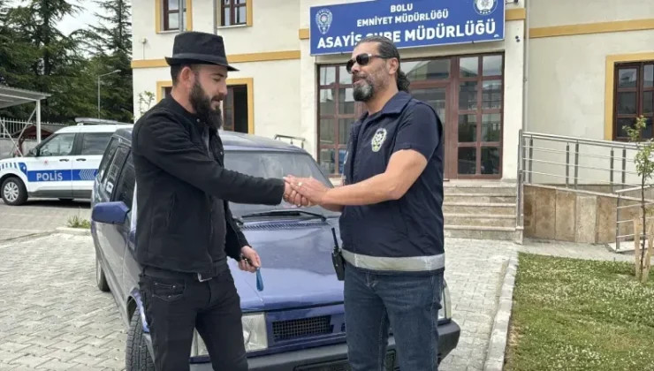 Bolu’da Çalınan Otomobil Sakarya’da Bulundu!