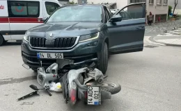 Bolu’da Motosiklet-Cip Çarpıştı, Bir Yaralı!