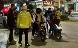 Bolu’da Motosiklet Sürücülerine Kask Kullanımı Uyarısı!