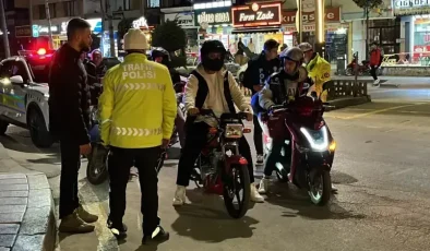 Bolu’da Motosiklet Sürücülerine Kask Kullanımı Uyarısı!