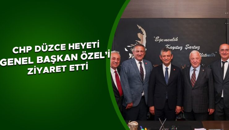 Düzce’ye Büyük Miting Müjdesi! Genel Başkan Geliyor