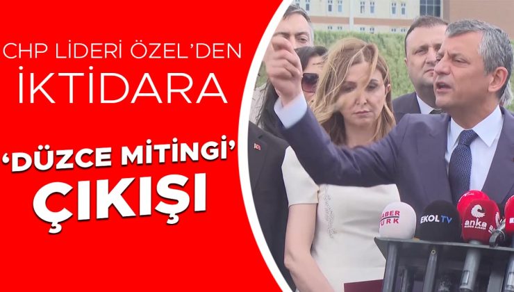 Özgür Özel: “Türkiye’nin Huzura İhtiyacı Var!