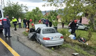 Bolu Dağı’nda Dolu Yağışı Kazaya Neden Oldu