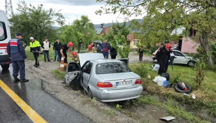 Bolu Dağı’nda Dolu Yağışı Kazaya Neden Oldu