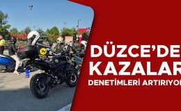 Düzce’de Motosiklet Denetimleri Arttı! Güvenli Sürüş İçin Uyarılar