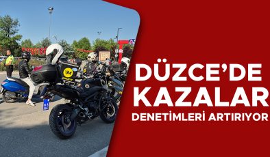 Düzce’de Motosiklet Denetimleri Arttı! Güvenli Sürüş İçin Uyarılar