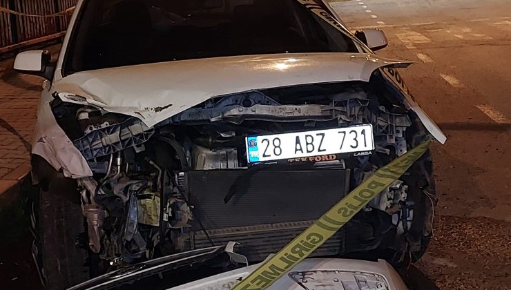 Doğankent’te trafik kazasında iki can kaybı!