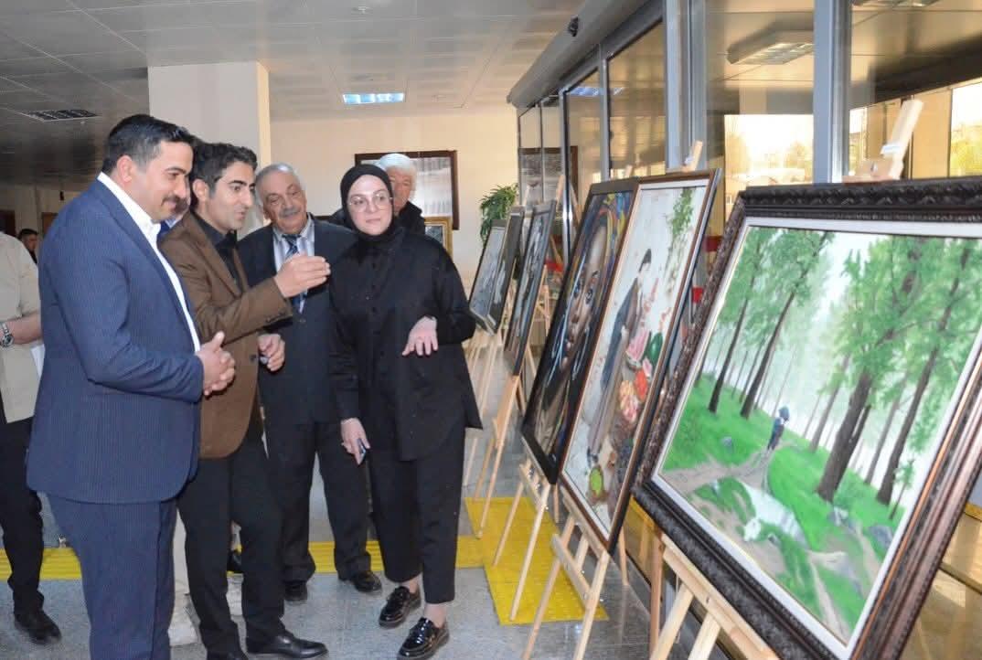 Sarıkamış’ta Resim Sergisi Sanatseverleri Buluşturdu