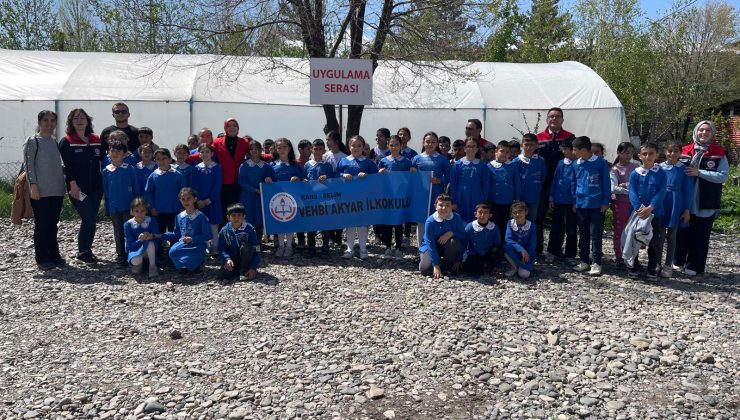 Minik Öğrencilerden Fide Dikimi Etkinliği Coşkusu
