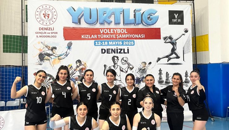 Kars KYK Voleybol Takımı Türkiye 5’incisi oldu!