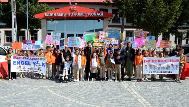 Minik Kalplerin Büyük Yürüyüşü” Engellilere Destek İçin!