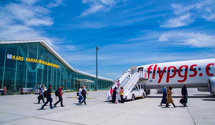 Kars Havalimanı’nda Nisan Ayında 48 Bin Yolcu