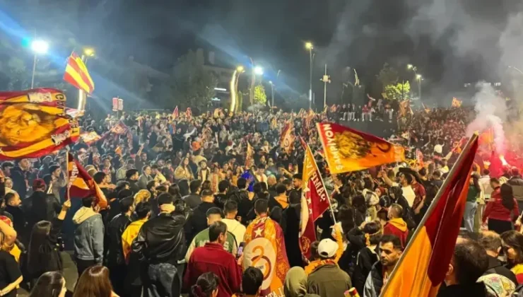 Galatasaray’ın Şampiyonluğu Coşku İçinde Kutlandı!