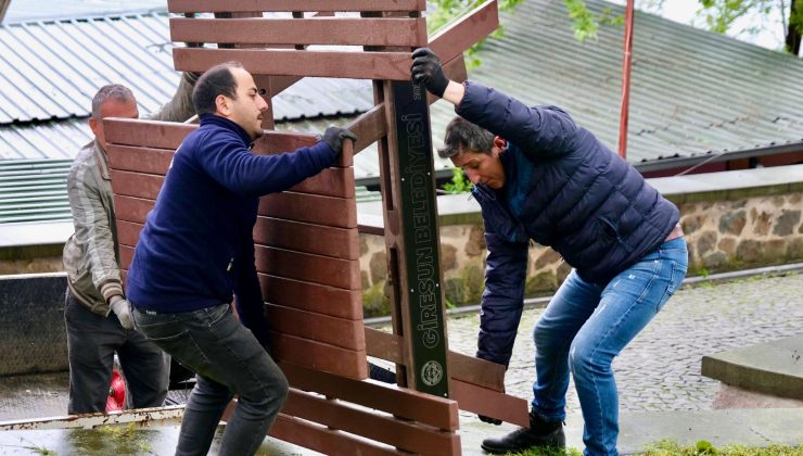 Giresun Kalesi’ne Yeni Oturma Alanları Kuruldu!