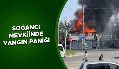 Soğancı’da Yangın paniği: İtfaiye hızla müdahale etti!