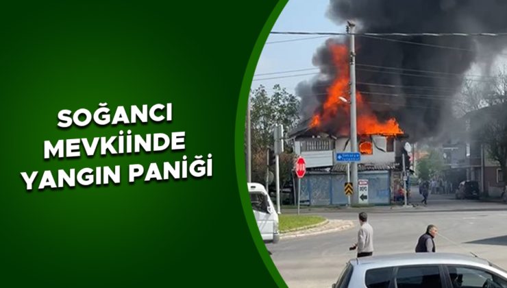 Soğancı’da Yangın paniği: İtfaiye hızla müdahale etti!