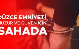 Düzce’de 21 Aranan Şahıs Yakalandı, 10 Tutuklandı!