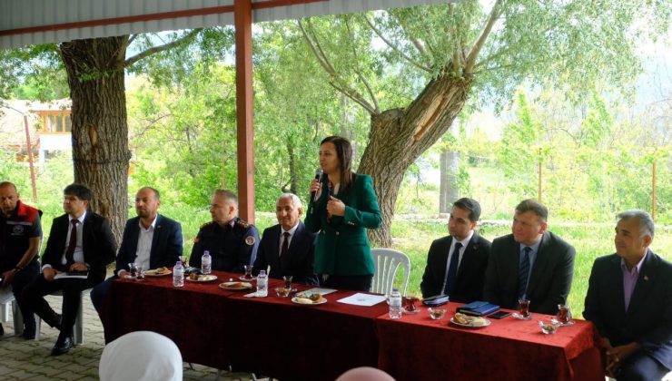 Burdur Valisi Altınyayla’da Gelişmeleri İnceledi