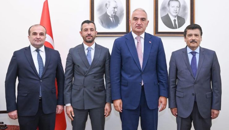Serik Projeleri İçin Bakan Ersoy ile Görüştüler
