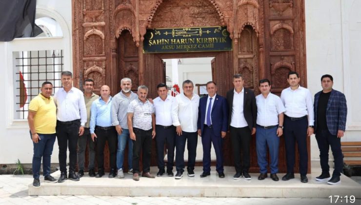 Aksu Merkez Cami Açılışı Coşkuyla Gerçekleşti!