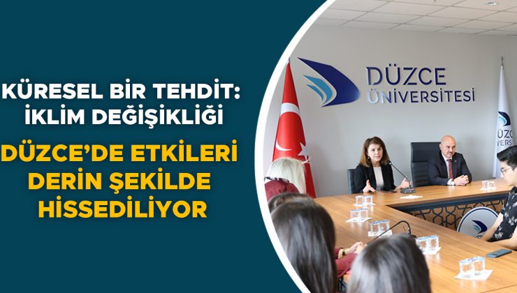 İklim Değişikliği Paneli: Toprak ve Su Yönetimi Konuşuldu