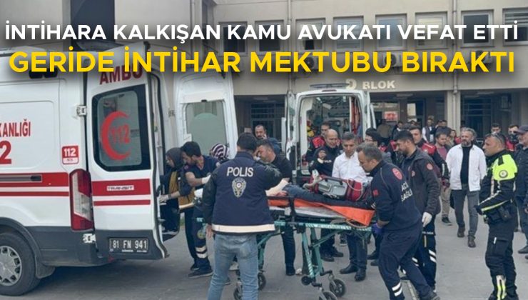 Kamu Avukatı Münir Ç. İntihar Girişiminde Hayatını Kaybetti