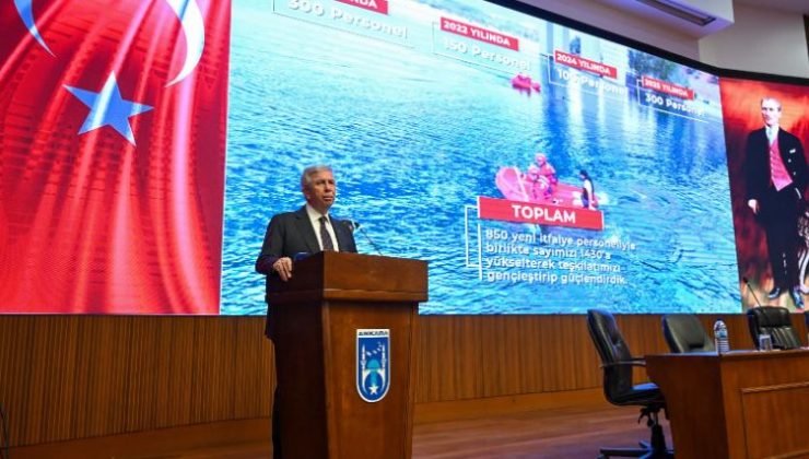 Ankara İtfaiyesi’nde 300 Yeni Personel Göreve Başlıyor!