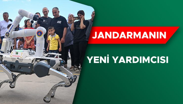 Robot Köpekler Jandarma ile Güvenliği Artırıyor!