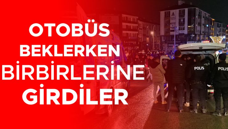 Otobüs Durağında Kavga: Çok Sayıda Yaralı!