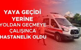 Çay Mahallesi’nde Motosiklet ve Yaya Kaza Yaptı