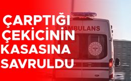 Düzce’de Motosiklet Çekiciye Çarpıp Yaralandı