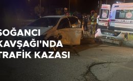 D-100’de Pikap ve Otomobil Çarpıştı: İki Yaralı