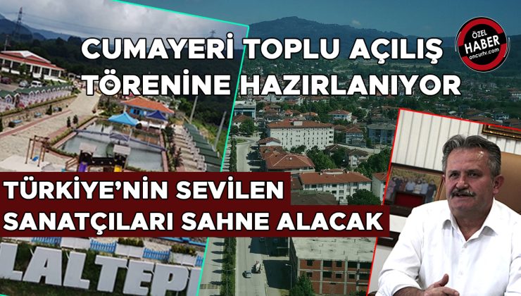 Cumayeri’nde 10 Mayıs’ta Büyük Açılış Konseri!