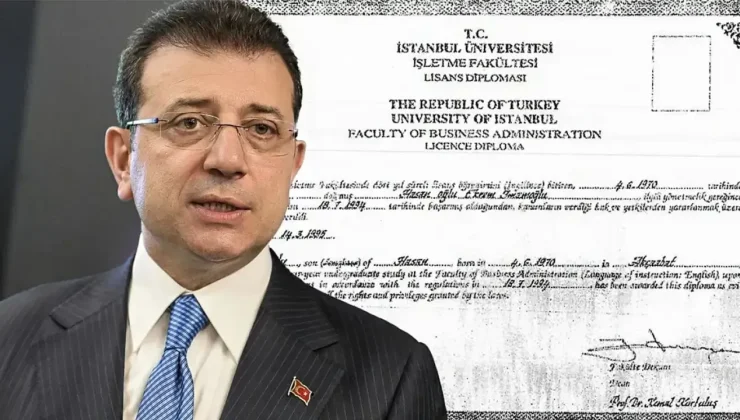 İmamoğlu’nun diploması iptal edildi! Hukuki süreç başladı!