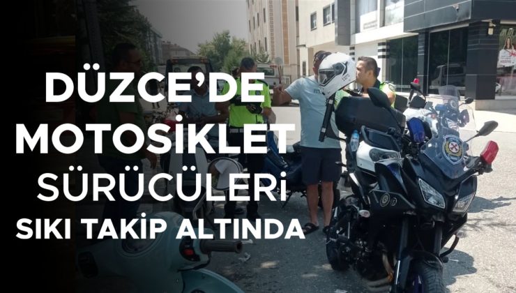 Motosiklet Denetimleri Artarak Devam Ediyor!