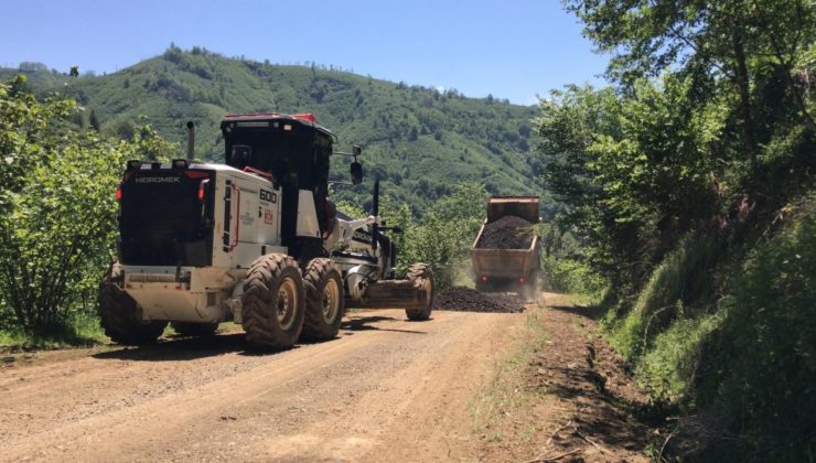 Ordu’da Altyapı ve Yol Çalışmaları Hız Kazanıyor!