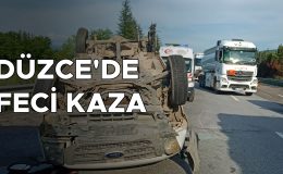 Düzce’de Feci Kaza: Yaralılar Hastaneye Sevk Edildi