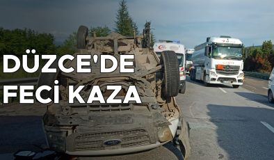 Düzce’de Feci Kaza: Yaralılar Hastaneye Sevk Edildi
