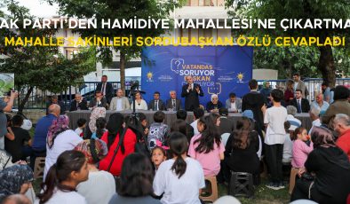 Başkan Özlü, Düzce’de Vatandaşa Doğrudan Cevap Verdi!