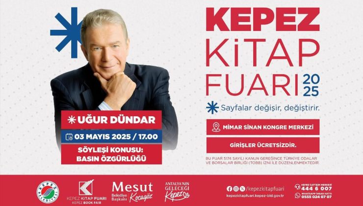 Kepez Kitap Fuarı’nda Gazetecilik Tartışmaları Yapılacak
