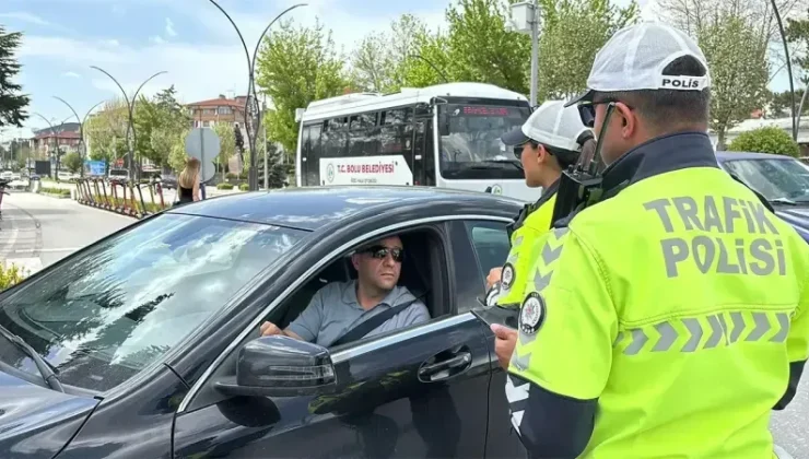 Bolu’da Sinyal Vermeyen Sürücülere Yüksek Cezalar!