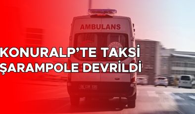 Düzce’de Kaza: Taksi Sürücüsü Hayatını Kaybetti