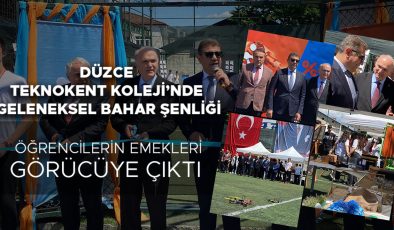 Düzce’de Renkli Bahar Şenliği Coşkusu Yaşandı