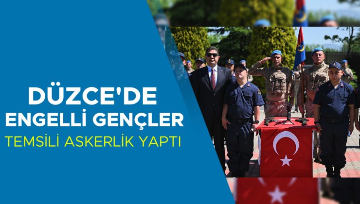 Temsili Askerlik Töreninde Duygusal Anlar Yaşandı