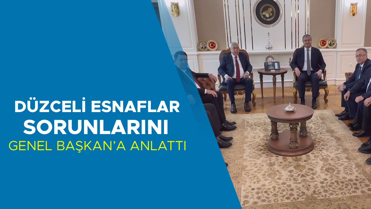 Esnafa Destek İçin Toplantı: Sorunlar Masaya Yatırıldı
