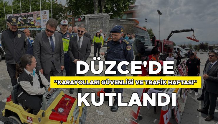 Düzce’de Trafik Bilinci İçin Eğitici Etkinlik Düzenlendi!