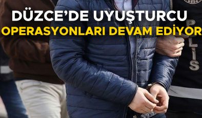 Düzce’de Uyuşturucu Satıcılarına Operasyon: Üç Gözaltı!